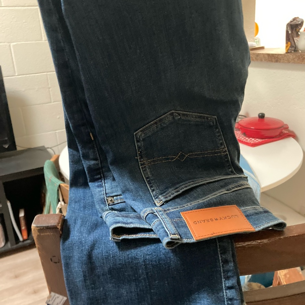 Lucky Brand Men's Dark Blue Jeans